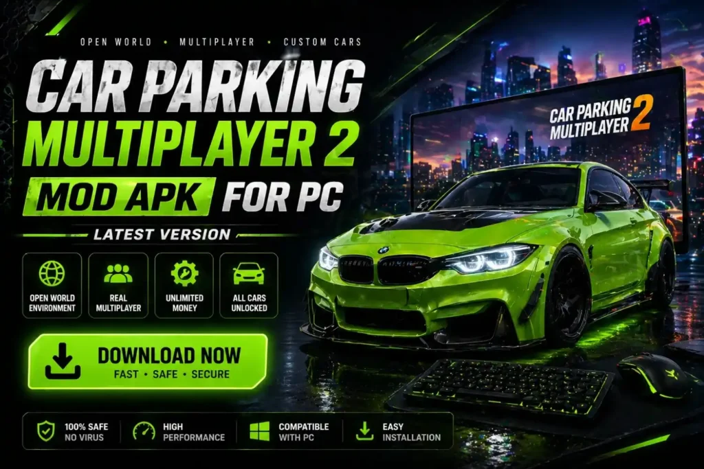 Car Parking Multiplayer 2 MOD APK for PC