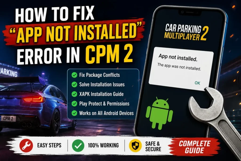 How to Fix "App Not Installed" Error in CPM 2